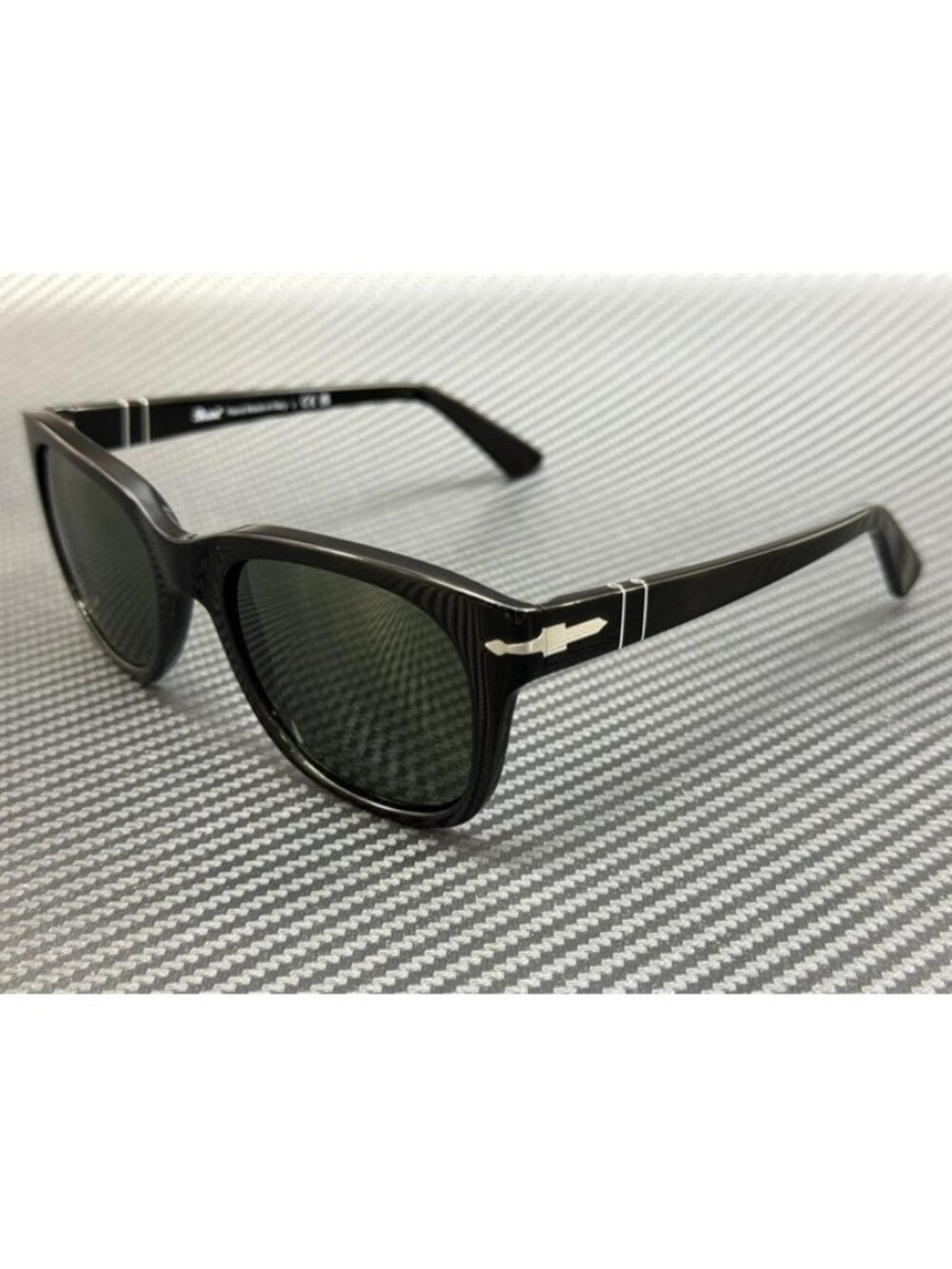 New Persol Men  Black Sunglasses 55-21-145